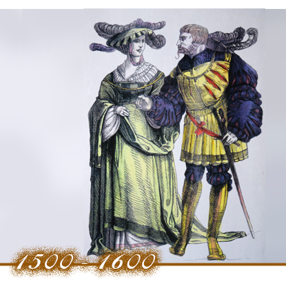 Costumi del 1500 - 1600